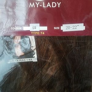 My lady clip-in Remy hair extensions